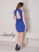Andy/AN-ON2743/ワンピース/ミニドレス/ワンカラー/タイトワンピース/カラードレス/貴咲モエカさん着用