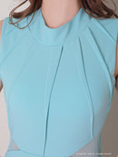 Andy/AN-ON2743/ワンピース/ミニドレス/ワンカラー/タイトワンピース/カラードレス/貴咲モエカさん着用