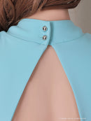 Andy/AN-ON2743/ワンピース/ミニドレス/ワンカラー/タイトワンピース/カラードレス/貴咲モエカさん着用