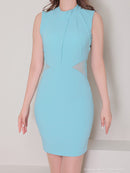 Andy/AN-ON2743/ワンピース/ミニドレス/ワンカラー/タイトワンピース/カラードレス/貴咲モエカさん着用