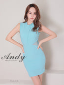 Andy/AN-ON2743/ワンピース/ミニドレス/ワンカラー/タイトワンピース/カラードレス/貴咲モエカさん着用