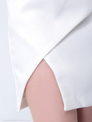 an/AOC-2399/ワンピース/キャバドレス/ミニドレス/ツーカラー/ベルト/レース/オフショルダー/チョーカー/袖あり//切替/藤川沙弥さん着用