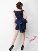 ａｎ/AOC-2577/ナイトドレス/キャバドレス/ドレス/ワンピース/ミニ/ペプラム/タイトワンピース/KT