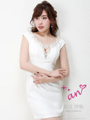 ａｎ/AOC-2577/ナイトドレス/キャバドレス/ドレス/ワンピース/ミニ/ペプラム/タイトワンピース/KT