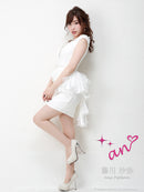 ａｎ/AOC-2577/ナイトドレス/キャバドレス/ドレス/ワンピース/ミニ/ペプラム/タイトワンピース/KT