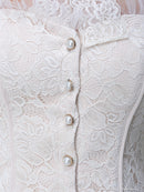 an/AOC-2664/セットアップ/ミニドレス/レース/リボン/パールボタン/キャバドレス/長袖チュール/広村薫さん着用