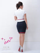 an/AOC-2720/セットアップ/ミニドレス/ベルト付き