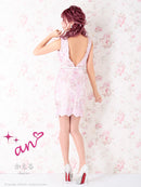 an/AOC-3078/ワンピース/キャバドレス/タイトワンピース/ミニドレス/ベルト付き/かえるさん着用/ありささん着用