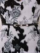 an/AOC-3078/ワンピース/キャバドレス/タイトワンピース/ミニドレス/ベルト付き/かえるさん着用/ありささん着用