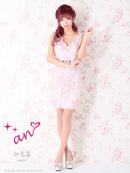 an/AOC-3078/ワンピース/キャバドレス/タイトワンピース/ミニドレス/ベルト付き/かえるさん着用/ありささん着用