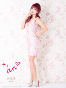 an/AOC-3078/ワンピース/キャバドレス/タイトワンピース/ミニドレス/ベルト付き/かえるさん着用/ありささん着用