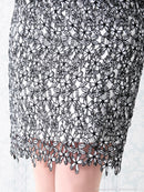 Andy/AOC-3099/セットアップ/ミニドレス/ブローチ付き/水嶋えりかさん着用