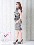 Andy/AOC-3099/セットアップ/ミニドレス/ブローチ付き/水嶋えりかさん着用