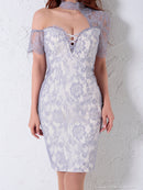 Andy/AOC-3129/ワンピース/ミニドレス/レース