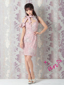 an/AOC-3229/キャバドレス/タイトドレス/レース/パステルカラー