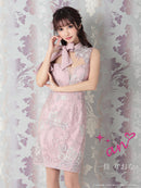 an/AOC-3229/キャバドレス/タイトドレス/レース/パステルカラー