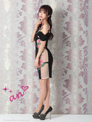 an/AOC-3230/ナイトドレス/ワンピース/ドレス/キャバドレス/刺繍/オフショル/一條りおなさん着用