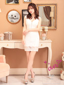 an/AOC-3270/ワンピース/ミニドレス/キャバドレス/タイト/レース