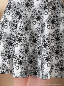 an|AOC-3329/ワンピース/キャバドレス/フレア/総レース/ハート/襟付き/花柄/フロントジップ