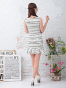 an/AOC-3351/ワンピース/ミニドレス/タイトワンピース/チェック柄