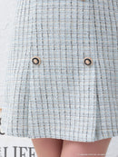 an/AOC-3355/ワンピース/ミニドレス/ツイード