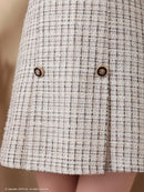 an/AOC-3355/ワンピース/ミニドレス/ツイード