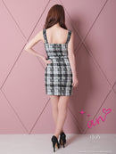 an/AOC-3399/ワンピース/ミニドレス/チェック