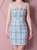 an/AOC-3399/ワンピース/ミニドレス/チェック