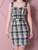 an/AOC-3399/ワンピース/ミニドレス/チェック