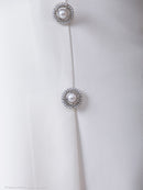 an/AOC-3407/ワンピース/ミニドレス/レース/タイトワンピース/プリーツスカート/袖あり