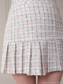 an/AOC-3410/セットアップ/ミニドレス/ツイード