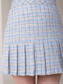 an/AOC-3410/セットアップ/ミニドレス/ツイード