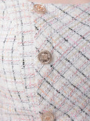 an/AOC-3410/セットアップ/ミニドレス/ツイード