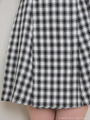 an/AOC-3443/ワンピース/ミニドレス/タイトワンピース/ツイード/パールボタン