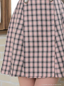 an/AOC-3443/ワンピース/ミニドレス/タイトワンピース/ツイード/パールボタン