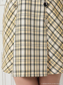 an/AOC-3454/ワンピース/チェック柄/プリーツスカート/キャバドレス/一条響さん着用/如月れい着用