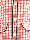 an/AOC-3476/ミニドレス/キャバドレス/ギンガムチェック/オフショルダー/ショルダーリボン/プリーツスカート/フレア