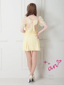 an/AOC-3486/ワンピース/千鳥格子柄/タイトワンピース/袖あり