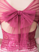 an/AOC-3486/ワンピース/千鳥格子柄/タイトワンピース/袖あり