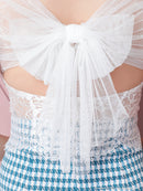 an/AOC-3486/ワンピース/千鳥格子柄/タイトワンピース/袖あり