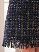 an/AOC-3515/ワンピース/タイトワンピース/ツイード/Aライン/私服ドレス