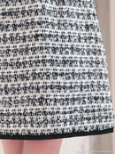 an/AOC-3515/ワンピース/タイトワンピース/ツイード/Aライン/私服ドレス