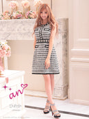 an/AOC-3515/ワンピース/タイトワンピース/ツイード/Aライン/私服ドレス