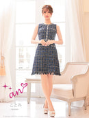 an/AOC-3515/ワンピース/タイトワンピース/ツイード/Aライン/私服ドレス