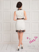 an/AOC-3523/ワンピース/タイトワンピース/ツイード/私服ドレス