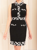 an/AOC-3523/ワンピース/タイトワンピース/ツイード/私服ドレス