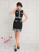 an/AOC-3523/ワンピース/タイトワンピース/ツイード/私服ドレス