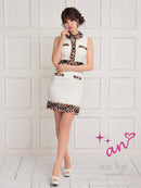 an/AOC-3523/ワンピース/タイトワンピース/ツイード/私服ドレス