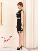 an/AOC-3523/ワンピース/タイトワンピース/ツイード/私服ドレス