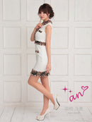 an/AOC-3523/ワンピース/タイトワンピース/ツイード/私服ドレス